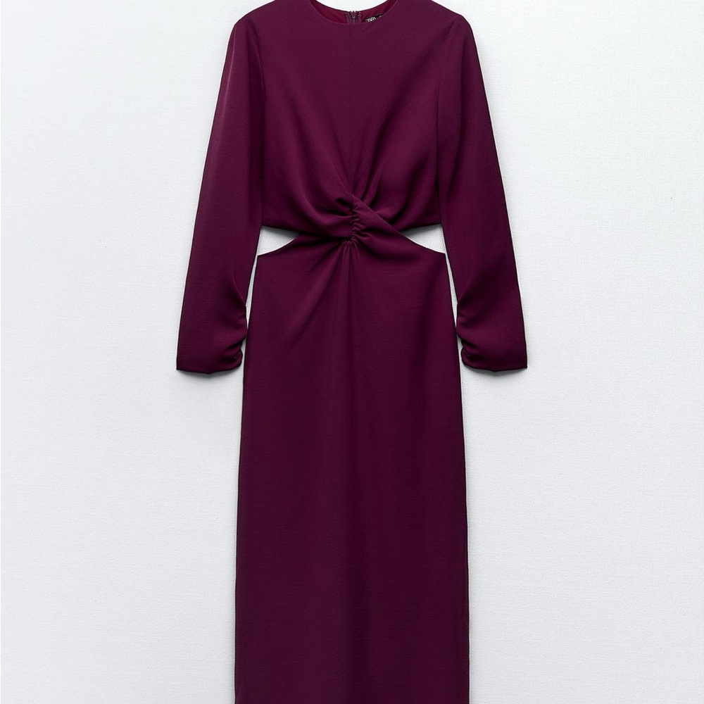 Elegant Purple Women's Dress